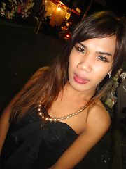 Ladyboy Nam is ready for a night on Walking Street and sex