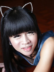 22 year old horny Thai ladyboy gets naughty with white tourist